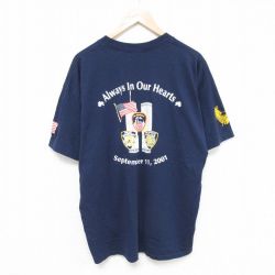 オールウェイズ 00s 半袖Tシャツ ネイビー XL | 古着