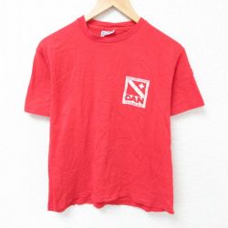 ヘインズ 80s 半袖Tシャツ DAN レッド M | 古着