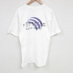 【20%OFF】XL★古着 半袖 ビンテージ Tシャツ メンズ 00年代 00s テレコム 大きいサイズ コットン クルーネック 白 ホワイト 25jun20 中古