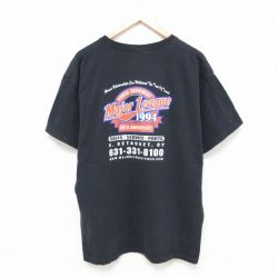 00s 半袖Tシャツ メジャーリーグ ブラック XL | 古着