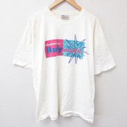 リーボック 90s 半袖Tシャツ ボディウォーク ホワイト XL | 古着