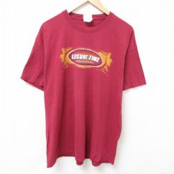 パワースポーツ 00s 半袖Tシャツ バーガンディ XL | 古着