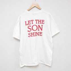 XL★古着 オニータ 半袖 ビンテージ Tシャツ メンズ 90年代 90s LET クルーネック USA製 白 ホワイト 25jun23 中古