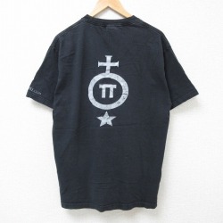 L★古着 半袖 ビンテージ Tシャツ メンズ 00年代 00s 11TH コットン クルーネック 黒 ブラック 25jul05 中古