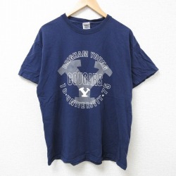 クーガーズ 00s 半袖Tシャツ ネイビー L | 古着