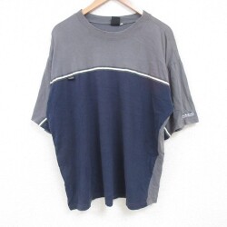 XL★古着 半袖 ビンテージ Tシャツ メンズ 00年代 00s INSTINCT クルーネック 濃グレー他 25jul01 中古