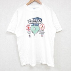 MLB ボストンレッドソックス 00s 半袖Tシャツ ホワイト L | 古着
