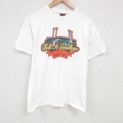 L★古着 オニータ 半袖 ビンテージ Tシャツ メンズ 90年代 90s MLB ニューヨークジャイアンツ コットン クルーネック 白 ホワイト 25jul02 中古