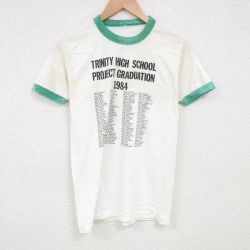 80s 半袖Tシャツ 名簿 ホワイト M | 古着