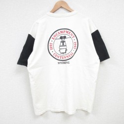 90s 半袖Tシャツ WYOMING ホワイト XL | 古着