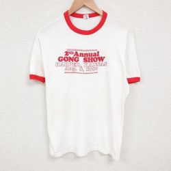 XL★古着 ヘインズ Hanes 半袖 ビンテージ Tシャツ メンズ 80年代 80s カンザス クルーネック USA製 白 ホワイト リンガー 25jul09 中古