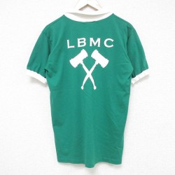 90s 半袖Tシャツ LBMC グリーン M | 古着