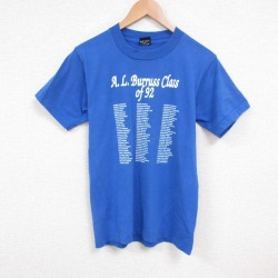 スクリーンスターズ 90s 半袖Tシャツ 名簿 ブルー M | 古着