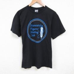 M★古着 ジャージーズ 半袖 ビンテージ Tシャツ メンズ 00年代 00s skaneateles クルーネック 黒 ブラック 25jul16 中古