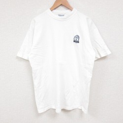 L★古着 半袖 ビンテージ Tシャツ メンズ 90年代 90s RIVIERA コットン クルーネック USA製 白 ホワイト 25jul19 中古