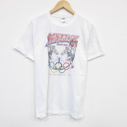 フルーツオブザルーム 半袖Tシャツ オリンピック ホワイト M | 古着