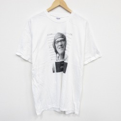 【50%OFF】XL★古着 半袖 ビンテージ Tシャツ メンズ 00年代 00s 男性 コットン クルーネック 白 ホワイト 25aug08 中古