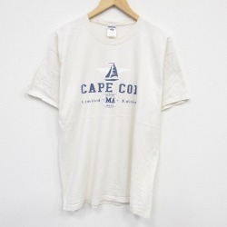 ジャージーズ 00s 半袖Tシャツ ケープコッド ベージュ XL | 古着