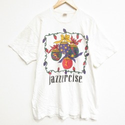 フルーツオブザルーム 90s 半袖Tシャツ jazzewcise ホワイト XL | 古着