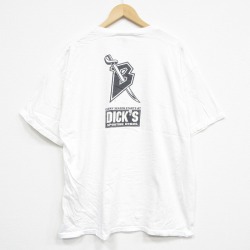 00s 半袖Tシャツ DICKS ホワイト XL | 古着