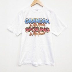 M★古着 ジャージーズ 半袖 ビンテージ Tシャツ メンズ 00年代 00s グランパ クルーネック 白 ホワイト 25aug18 中古