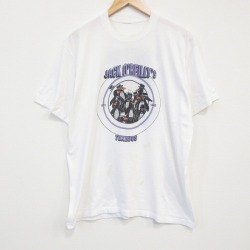 XL★古着 半袖 ビンテージ Tシャツ メンズ 00年代 00s ペンギン 両面プリント クルーネック 白 ホワイト 25sep02 中古