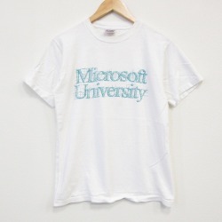 90s 半袖Tシャツ マイクロソフト ホワイト M | 古着