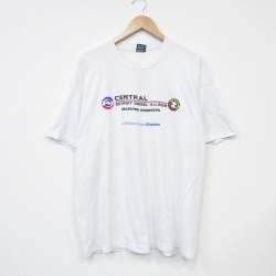 フルーツオブザルーム 90s 半袖Tシャツ セントラル ホワイト XL | 古着