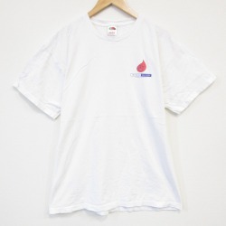 フルーツオブザルーム 00s 半袖Tシャツ Donate ホワイト XL | 古着