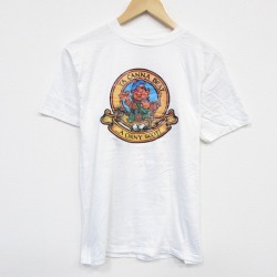 【50%OFF】ヘインズ 80s 半袖Tシャツ CANNA ホワイト M | 古着