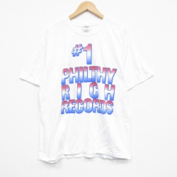 00s 半袖Tシャツ レコーズ ホワイト XL | 古着
