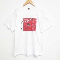 フルーツオブザルーム 00s 半袖Tシャツ 企業広告 ホワイト XL | 古着