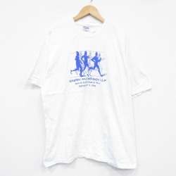 ヘインズ 90s 半袖Tシャツ ランナー ホワイト XL | 古着