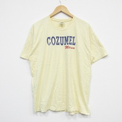90s 半袖Tシャツ コズメル イエロー XL | 古着
