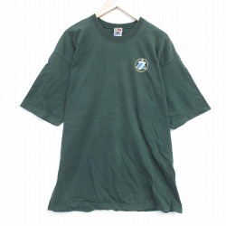 フルーツオブザルーム 00s 半袖Tシャツ 7 グリーン XL | 古着