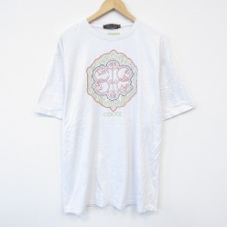 クージー 00s 半袖Tシャツ 刺繍 ホワイト XL | 古着