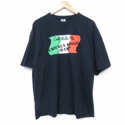 00s 半袖Tシャツ チキン ブラック XL | 古着