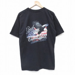 00s 半袖Tシャツ 鳥 ブラック L | 古着