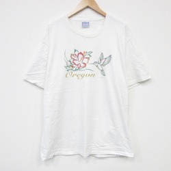 All Sport 90s 半袖Tシャツ オレゴン ホワイト XL | 古着