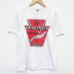 L★古着 フルーツオブザルーム 半袖 ビンテージ Tシャツ メンズ 00年代 00s 音符 コットン クルーネック 白 ホワイト 25sep26 中古