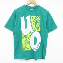00s 半袖Tシャツ オレゴン グリーン M | 古着