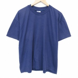 ヘインズ 90s 半袖Tシャツ ネイビー XL | 古着