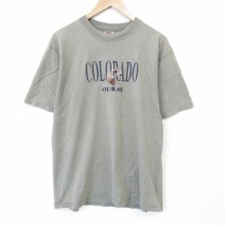 【20%OFF】00s 半袖Tシャツ コロラド ライトグリーン L | 古着