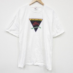 XL★古着 ヘインズ 半袖 ビンテージ Tシャツ メンズ 00年代 00s ハーバード カレッジ 大きいサイズ コットン クルーネック 白【spe】 26apr02