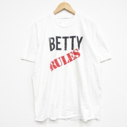 80s 半袖Tシャツ BETTY ホワイト XL | 古着