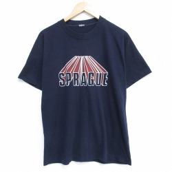 80s 半袖Tシャツ スプラグ ネイビー M | 古着