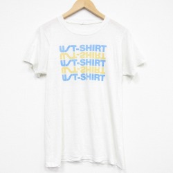 S★古着 半袖 ビンテージ Tシャツ メンズ クルーネック 白 26apr02
