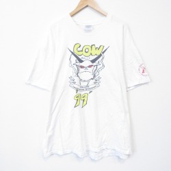 ヘインズ 90s 半袖Tシャツ COW ホワイト XL | 古着