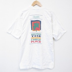 XL★古着 フルーツオブザルーム 半袖 ビンテージ Tシャツ メンズ 90年代 90s クローバー コットン クルーネック USA製 白 26apr03