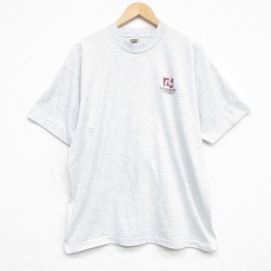 フルーツオブザルーム 00s 半袖Tシャツ リンカーン グレー霜降り XL | 古着